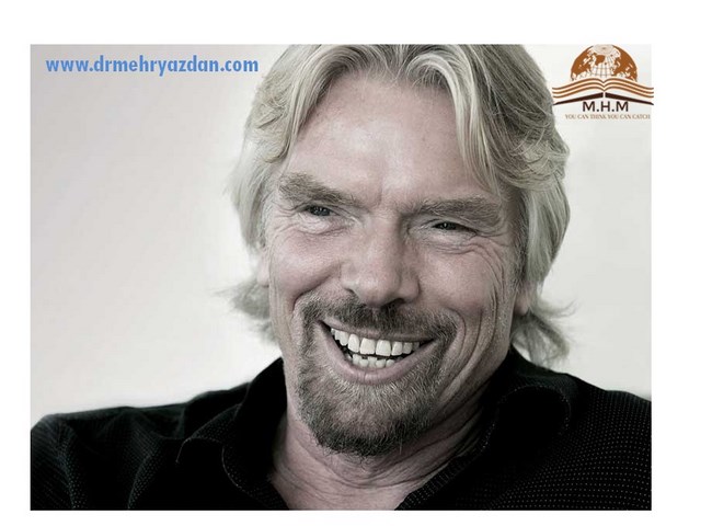 انسان های موفق و مقاله های موفقیت سر ریچارد برانسون انسان های موفق